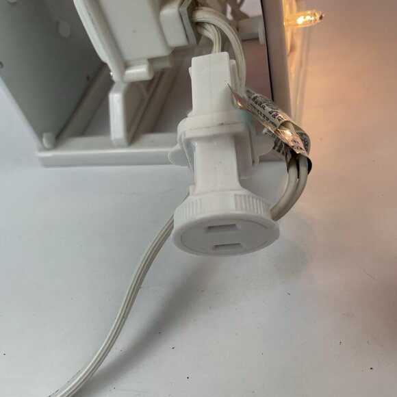 Christmas Animated Holographic Santa Snowman Light See-Saw teeter totter - Picture 8 of 9